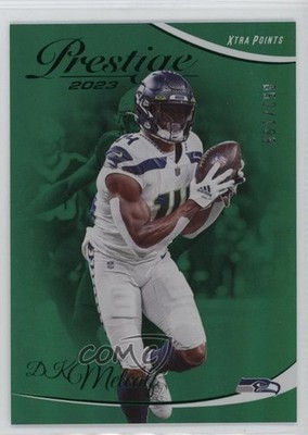 2023 Panini Prestige Xtra Points Premium Green 52/199 DK Metcalf #265 3hd