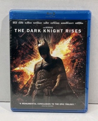 The Dark Knight Rises (Blu-ray, 2012) - Christian Bale - Brand New/Sealed 
