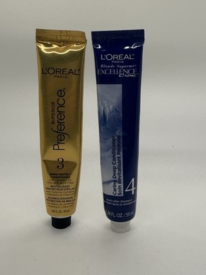 2 L oreal Conditioner~Blonde Supreme Cream Deep #4, Superior Preference Shine #3