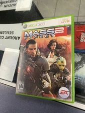 Mass Effect 2 - Microsoft Xbox 360 - Good Condition FRENCH FR CIB NTSC