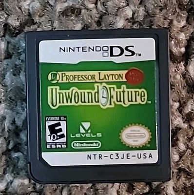 Professor Layton and the Unwound Future (Nintendo DS, 2010) Cart Only 