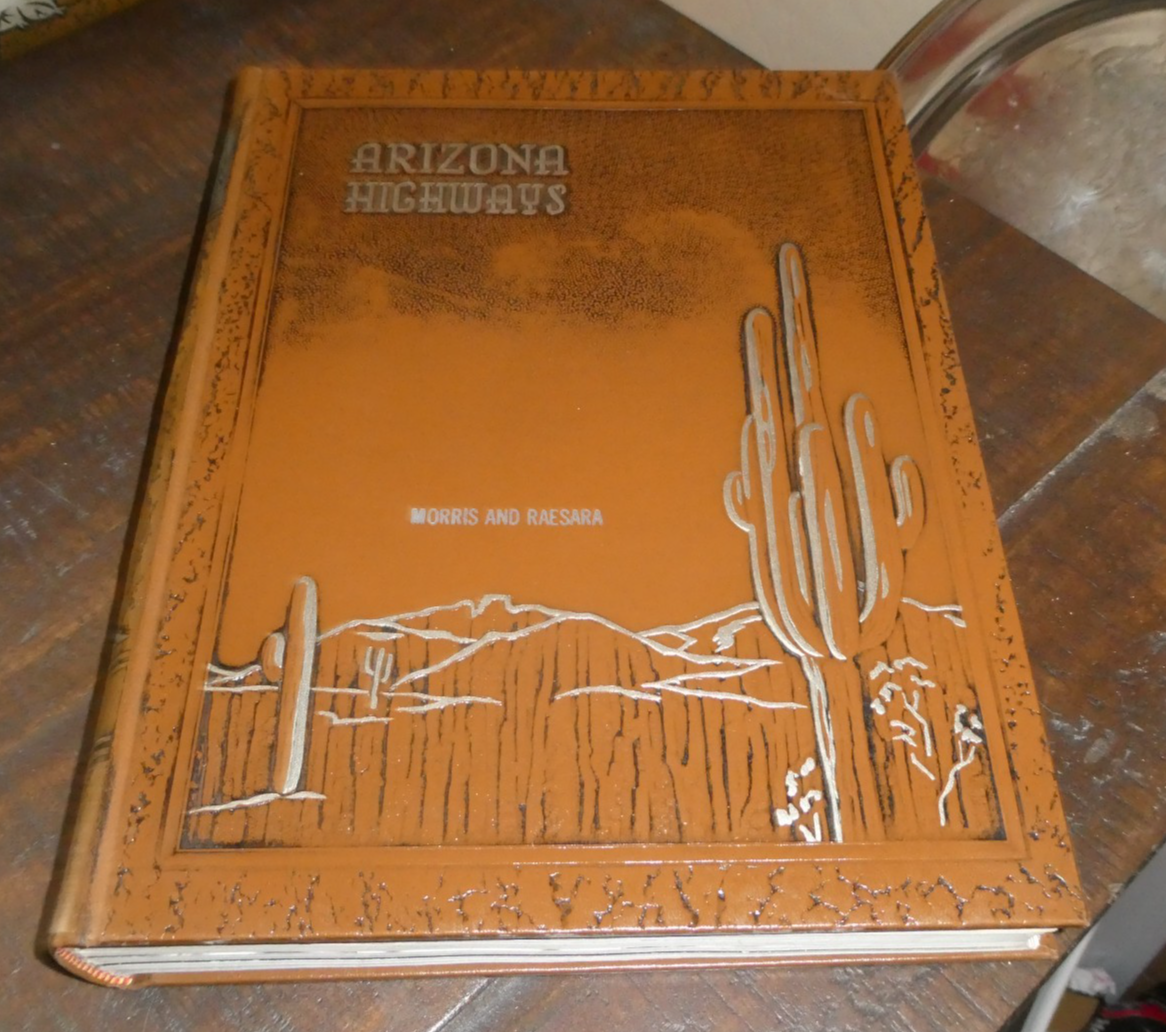 ARIZONA HIGHWAYS - 1973 - Full Year Hardbound Book of