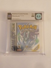 Pokemon Crystal Version WATA 8.0 CIB 