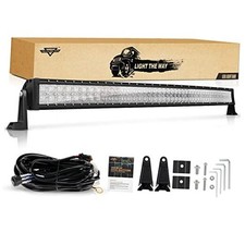 LED Light Bar Curved, 288W 28800LM Offroad Waterproof Driving Lights, 50 Inch
