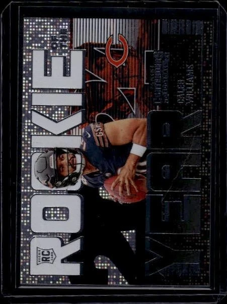Caleb Williams Panini Contenders Rookie of the Year Contenders #1 Platinum 1/1