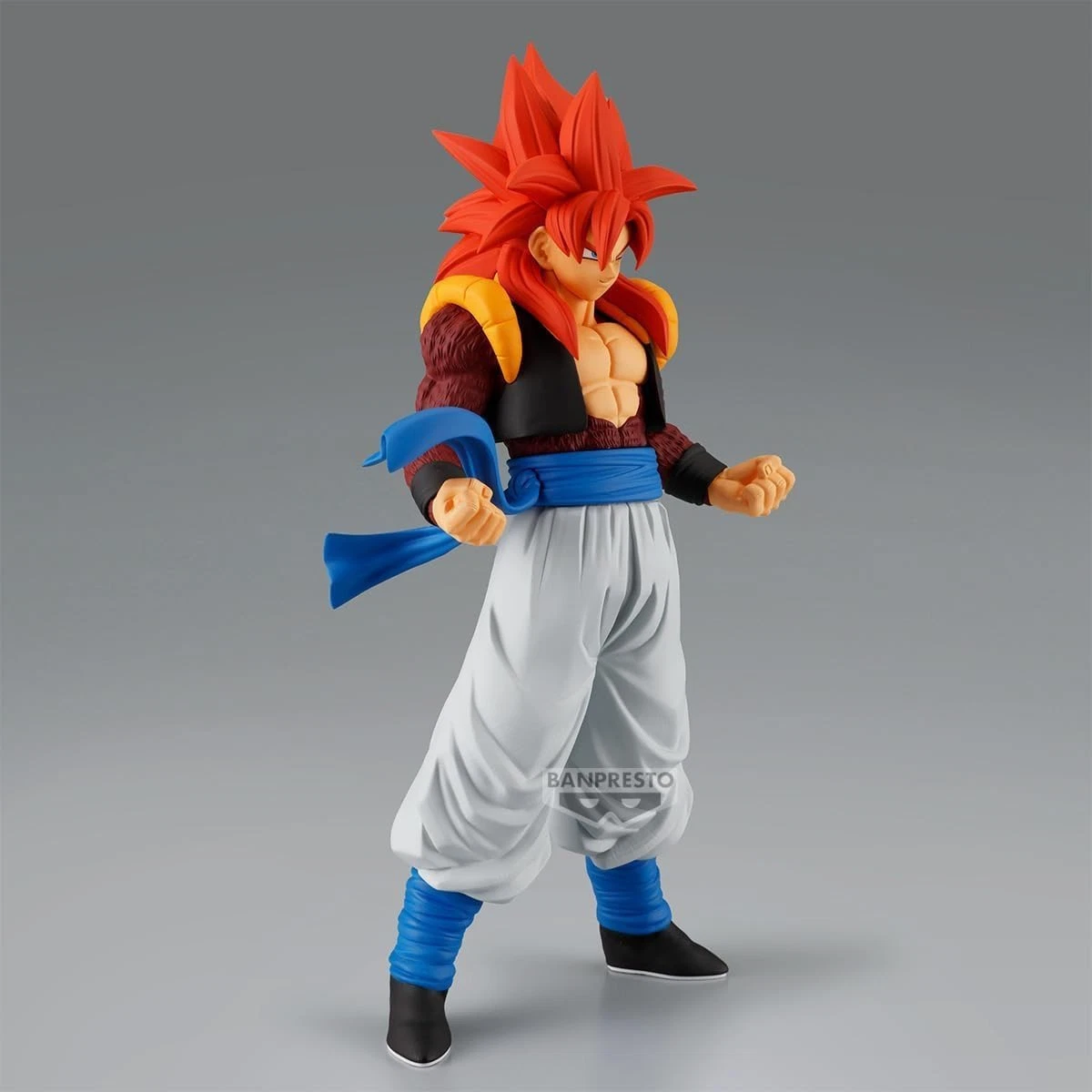 BANPRESTO Dragon Ball Figura Estatua 19cm GOGETA Super Saiyan 4 SOLID EDGE