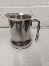Stainless Steel Milk / Coffee Frothing Jug Frother Latte Container Metal Pitcher