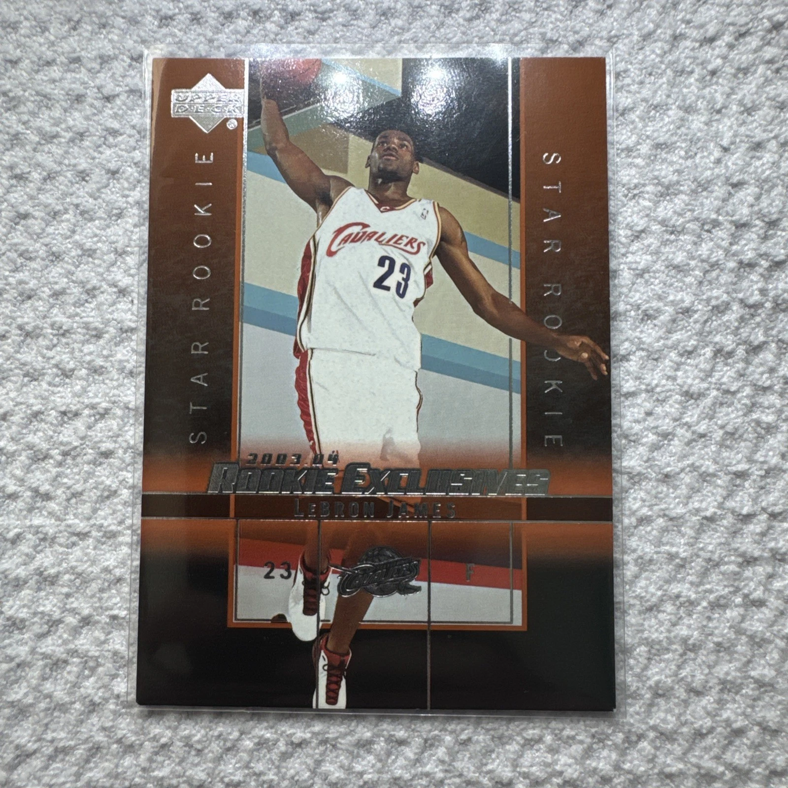 Lebron James trading card
