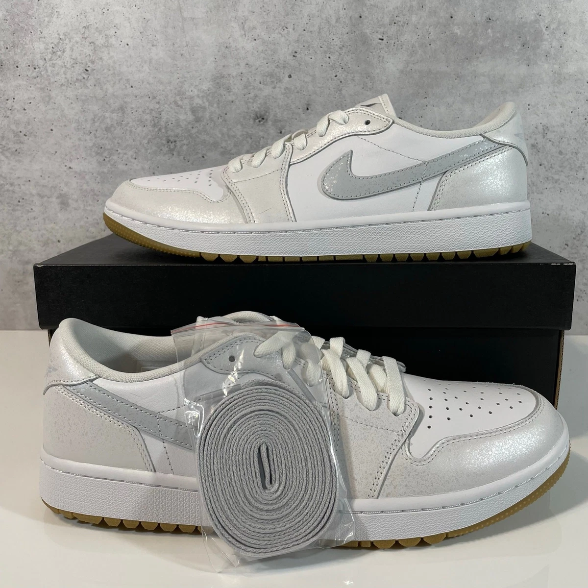 Las mejores ofertas en Jordan 1 Golf Low White Gum | eBay