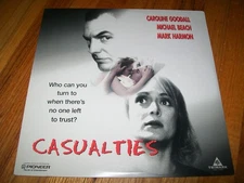 CASUALTIES Laserdisc LD BRAND NEW SEALED VERY RARE MARK HARMON STARS!