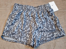 1304 Nike Kids Animal Print Shorts Dri-Fit Athletic Shorts Grey Sz Medium