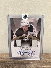 2007-08 Upper Deck The Cup Emblems of Endorsement 02/15 Brian Gionta #EE-BG Auto