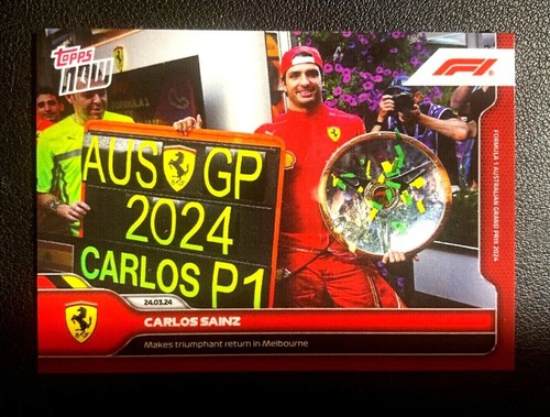 *PICK YOUR CARD* 2024 Topps Now Formula 1 F1 Base Set (UPDATED Jan 22, 2025) - 第 19/172 張圖片