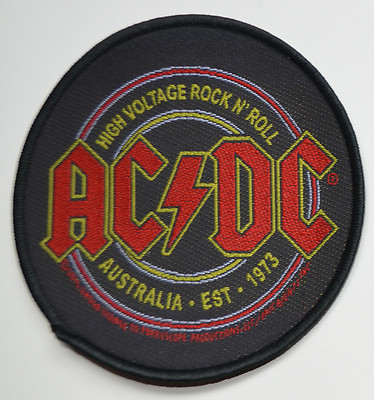 AC/DC - High Voltage Rock N Roll - Patch - 9,7 cm - 163985