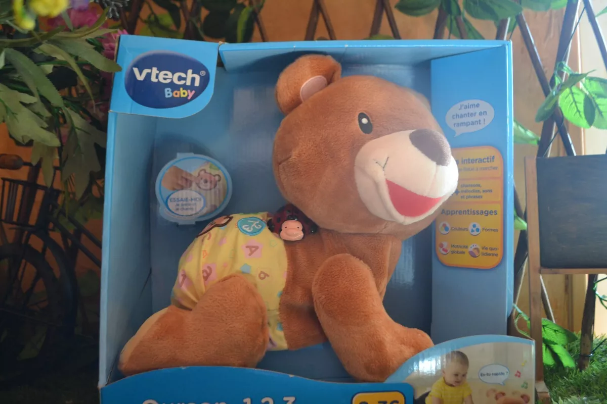 VTECH Ourson, 1, 2, 3, suis-moi