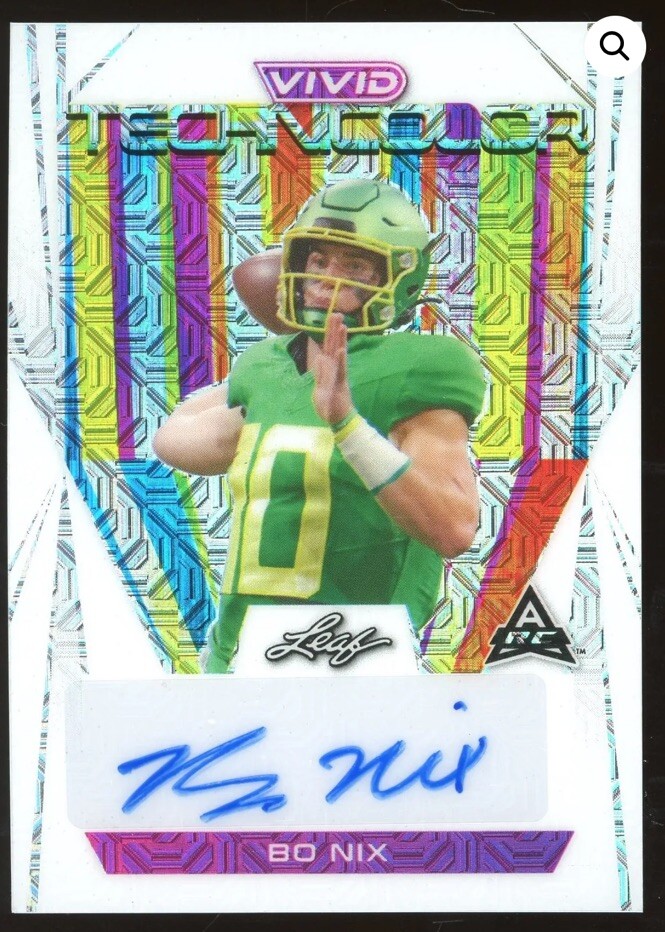 スポーツ選手 leaf AUTHENTIC DRAFT SIGNATURE 2022 Leaf Ultimate Draft Caleb Williams Ultimate X