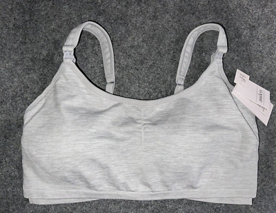 Women's All-in-One Nursing and Pumping Bra XL - Auden Gray