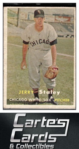 Jerry Staley #227 1957 Topps card