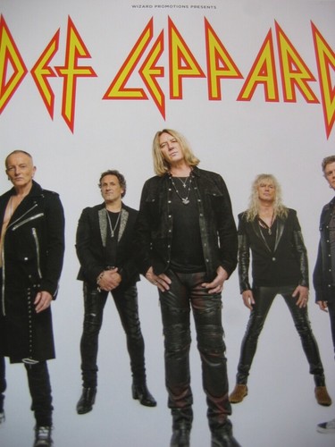 Póster de concierto DEF LEPPARD + Europa / Berlín 18x13 pulgadas - Imagen 3 de 3
