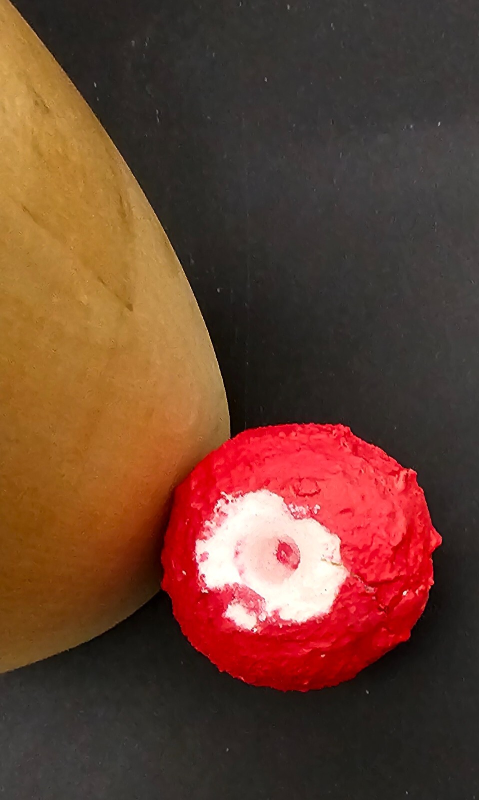 Large Japanese Kokeshi Doll Hand-Painted  11" Stamped & Numbered on Bottom Vtg