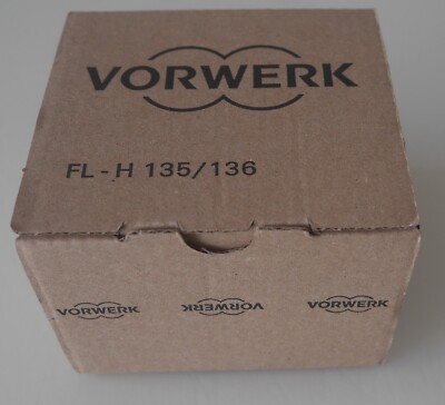 New In Box: Original Vorwerk HEPA Hygiene Filter FL- H 135/136! Kobold 135 / 136