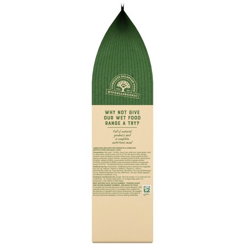 James Wellbeloved Senior Dry Cat Food Fish - 4kg - Picture 5 of 6
