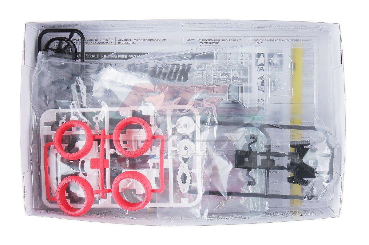 Tamiya 95337 1/32 Mini 4WD Car Kit VS Chassis Fire Dragon Clear