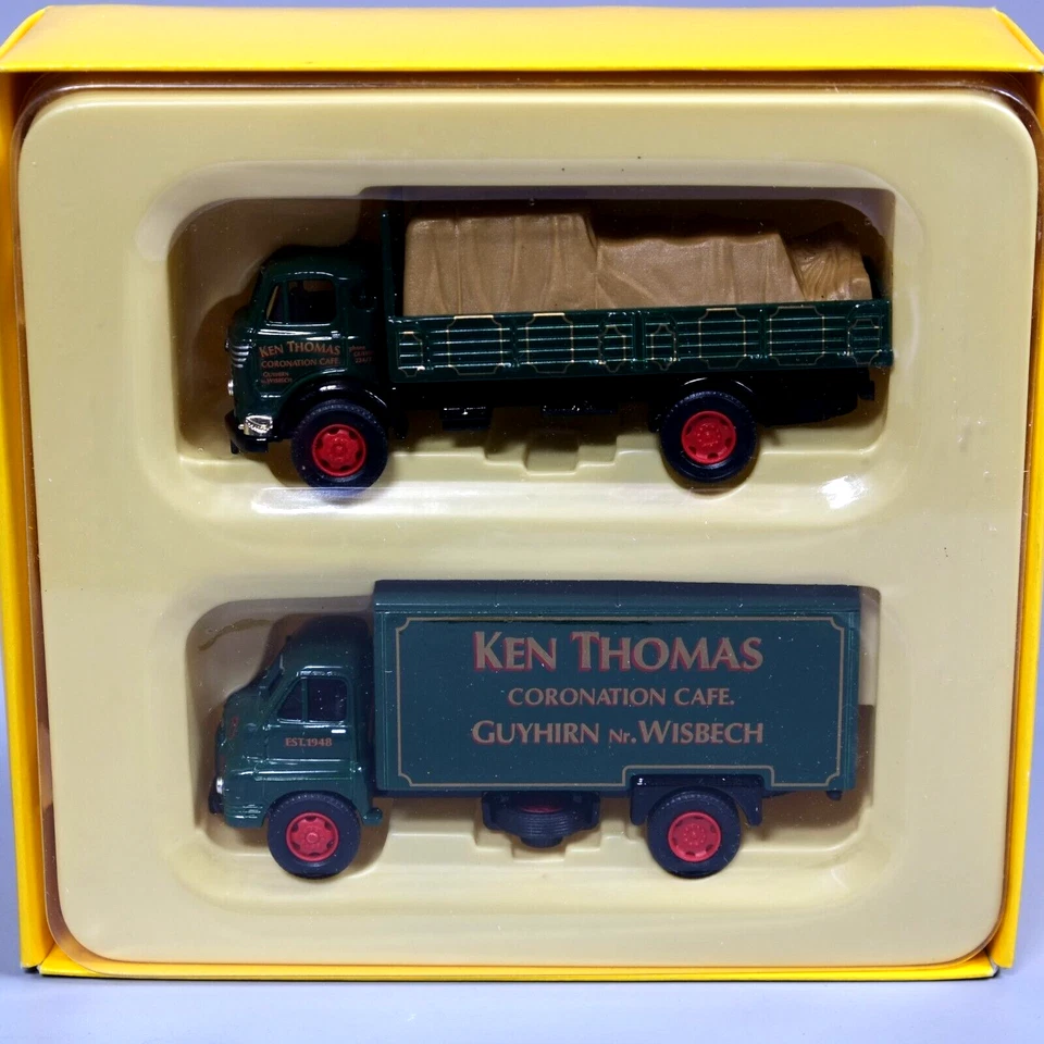 Lledo Vanguards Ken Thomas Haulage Trucks Bedford S & Commer, Limited Edition - Image 3 of 3