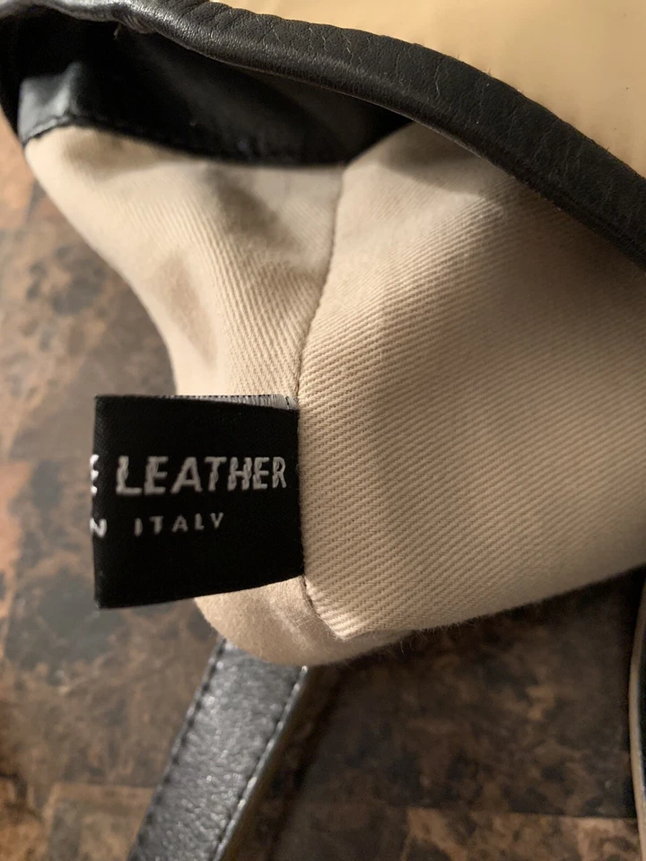 Bolso de Mano Grande Mujer Hunter Original Cuero Goma Usado Foto 3 de 4