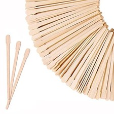 200 Pcs Wax Applicator Sticks Wood Craft Wax Spatulas for Hair Removal Face Leg