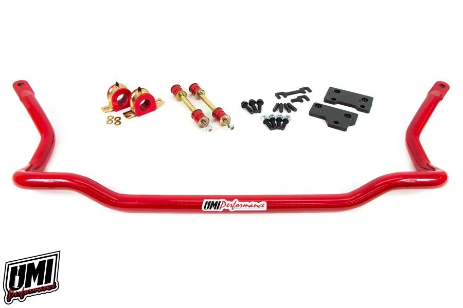 UMI 2117-R Red Front Sway Bar, 35mm for 1982-1992 Chevy Camaro/Pontiac Firebird - Изображение 2 из 4