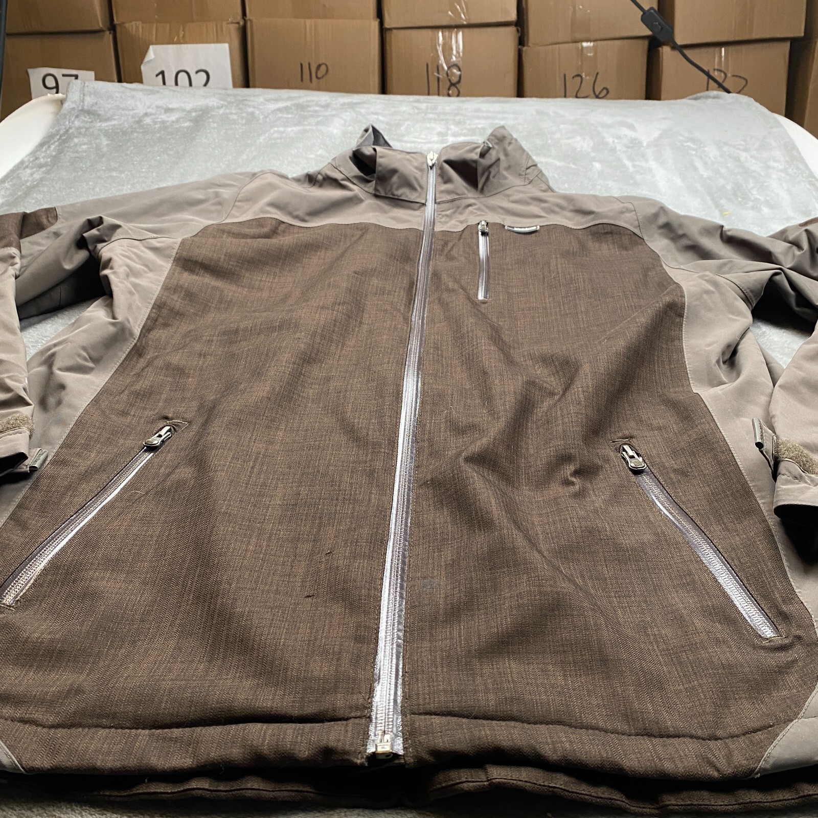 WindRiver Outfitting Hyper-Dri Jacket Men's XL Br… - image 2