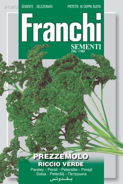 Franchi Seeds Herbs Parsley Moss Curled Leaf Prezzemolo Riccio Verde seed