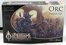 Oathmark OAKP204 Orc Infantry 30 Hard Plastic Figures Warriors Spearmen Archer