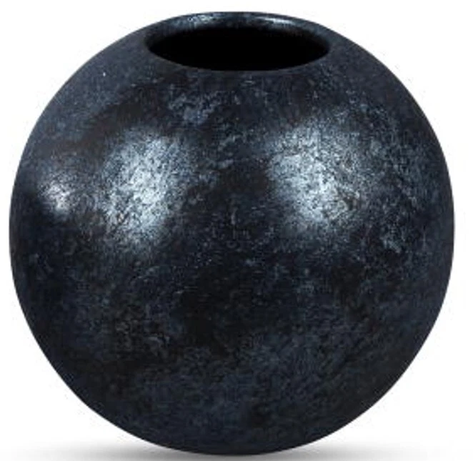 formano 3er Set Kugelvase Nachtblau 15 x 15 cm Keramik 7 78 49 9