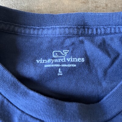 T-shirt femme à manches longues Vineyard Vines Happy Holidays taille S