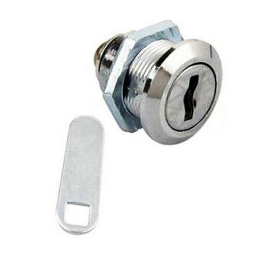 Ideal Stainless Steel Mail Box Lock with 2 Keys Mailbox Mail Letter Box Safety - Picture 9 of 10