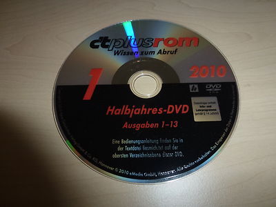 c't plus rom. 1. Halbjahres-CD 2010