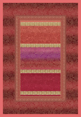 Bassetti Plaid | MONREALE R1 | 135/190 cm, kuschelig weich!