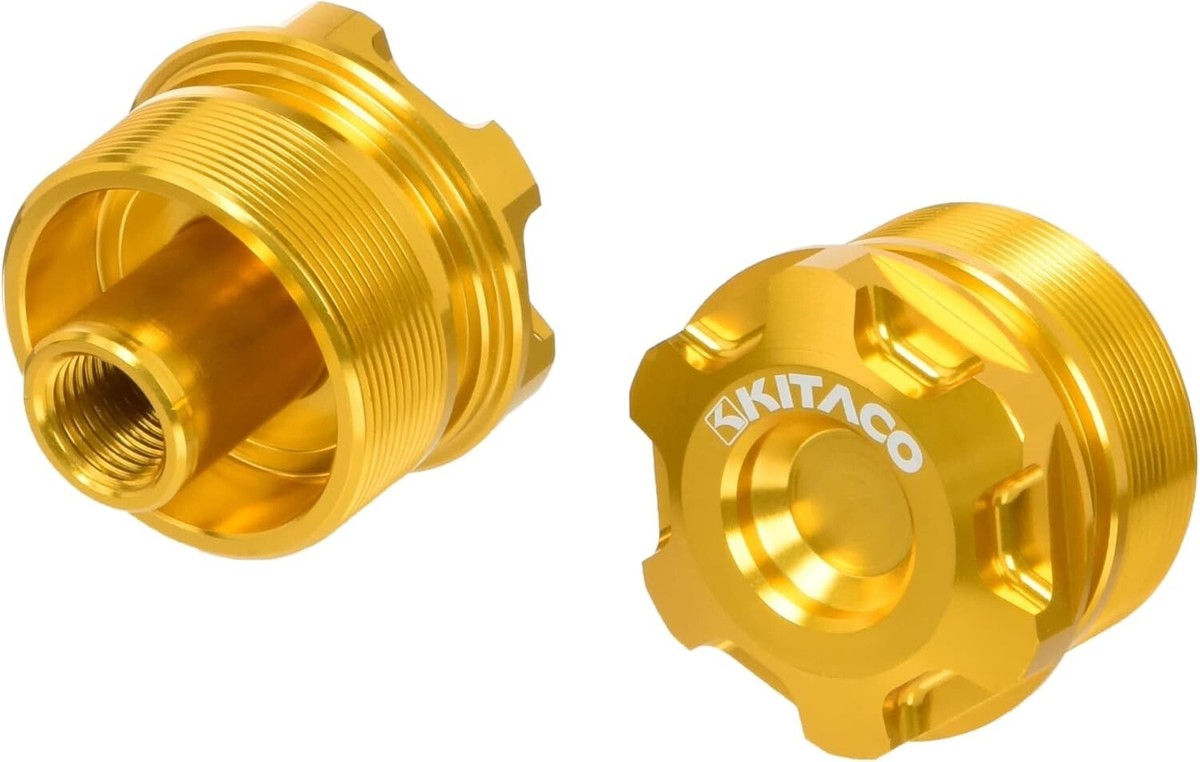 NEW KITACO502-1001070 Front Fork Bolt Set Gold Grom (JC92) Monkey