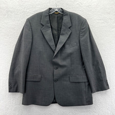 Brooks Brothers Brooksease Blazer Mens 42s Gray Wool Suit Jacket Top Business