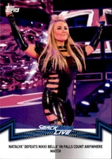 Natalya 2018 Topps WWE Women's Division Memorable Matches Card #SDL-5