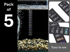 5PCS Temperature Strip Stickers - No Battery, Easy Stick & Read