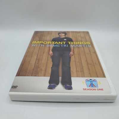 Important Things With Demitri Martin: Season One (DVD, 2009