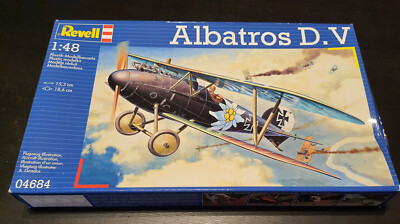 Albatros D.V  Revell 04684 sehr selten Maßstab 1:48 NEU & OVP