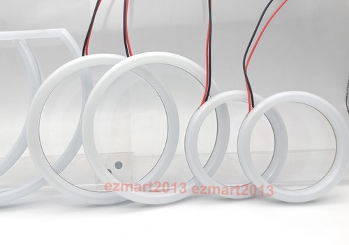 for Dodge Charger 06-10 headlight fog light halo ring angel eye DRL demon eye - Picture 13 of 18