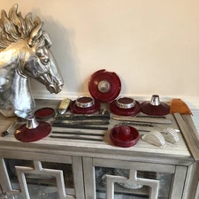 Mid 1950s OEM Car Parts Lot 20 Lights Wipers Chevy Ford  Cadillac Victoria GM