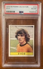 1979-80 Panini Calciatori Zico #316 PSA 6