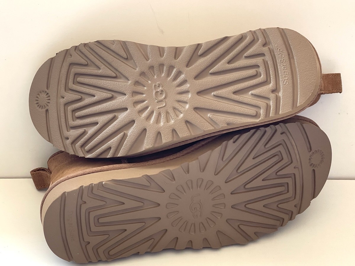 UGG Women's Classic Micro Mini 1130692 Chestnut Size 6 Brand