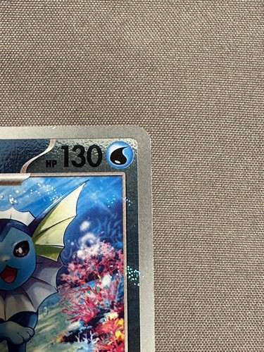 Vaporeon 134/165 Reverse Holo Pokemon Card Japanese Pokemon Card 151 SV2a 2023 - Picture 4 of 10